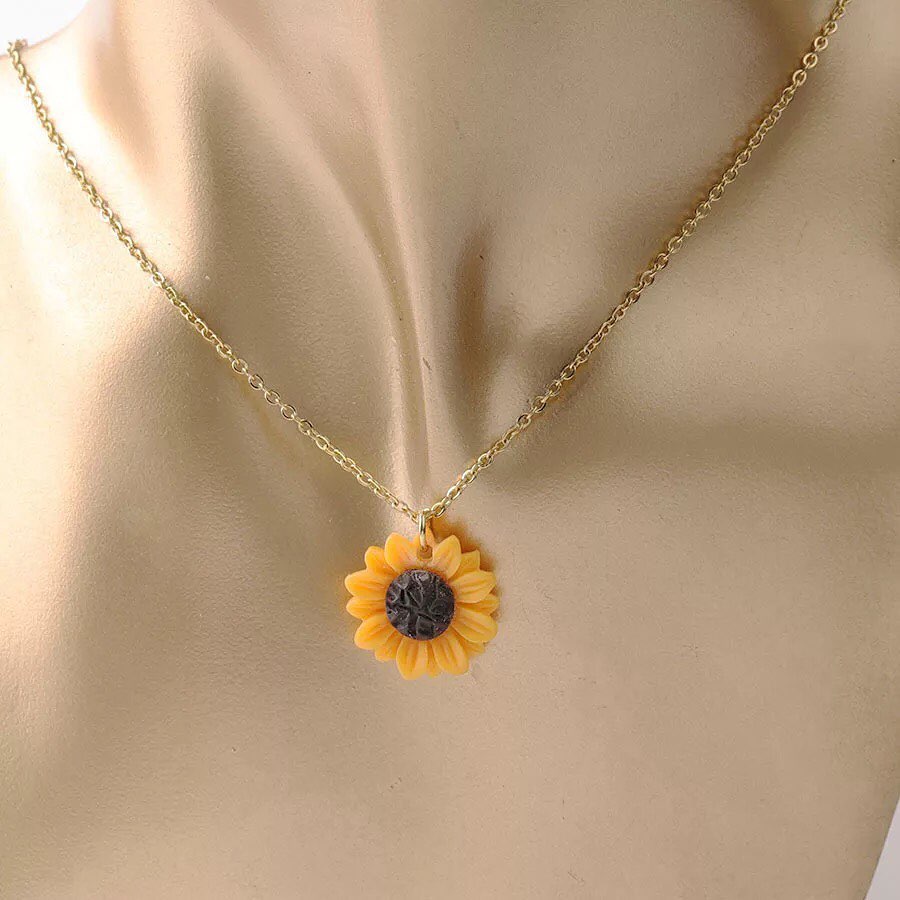 SET DE COLLAR GIRASOL
