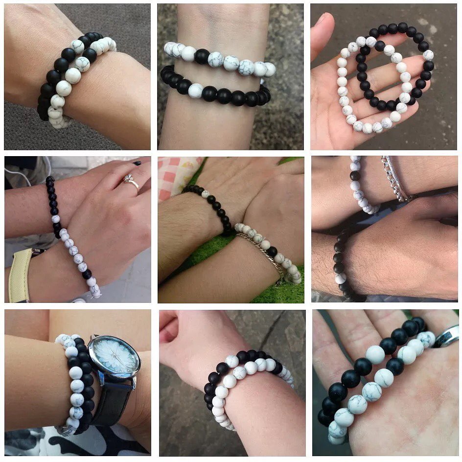 BRAZALETE YIN YANG DISEÑO A DISTANCIA