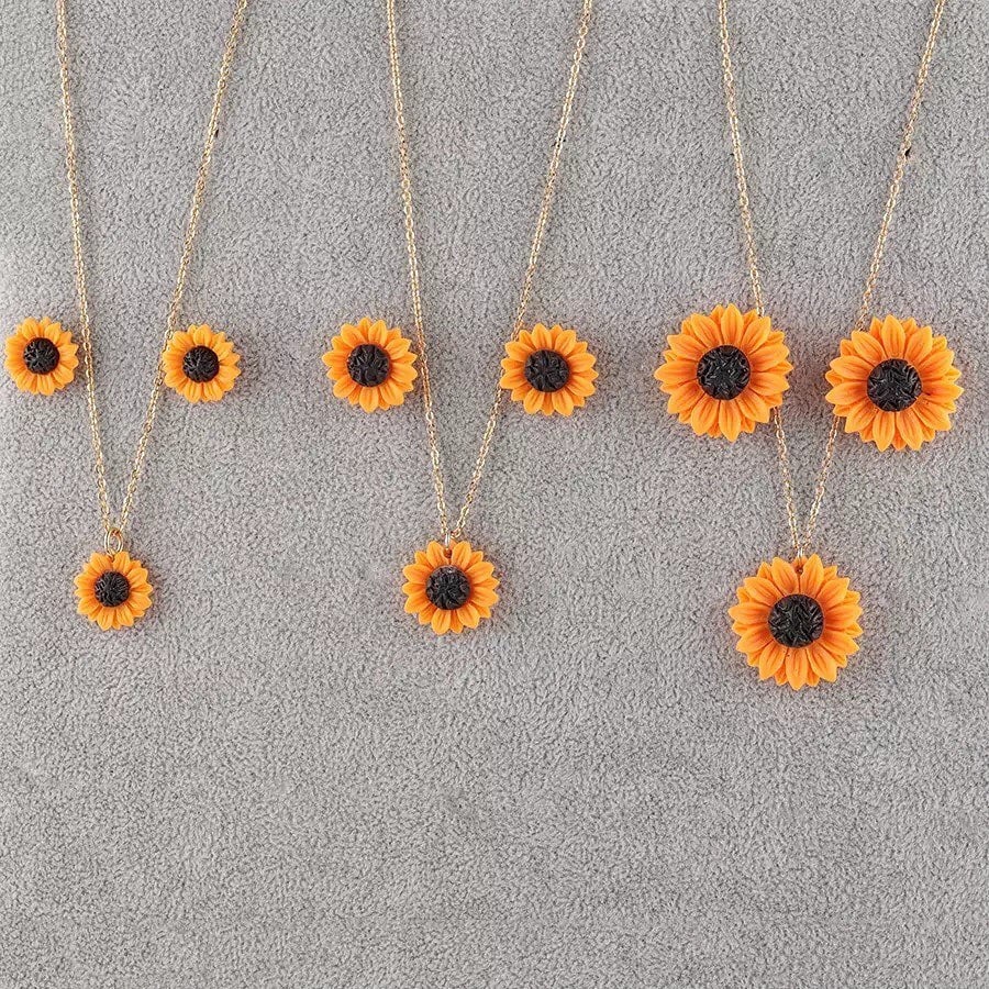 SET DE COLLAR GIRASOL