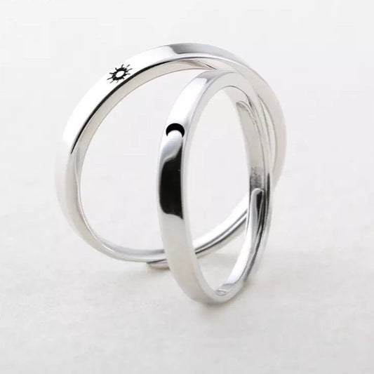 ANILLOS DE PROMESA SOL & LUNA