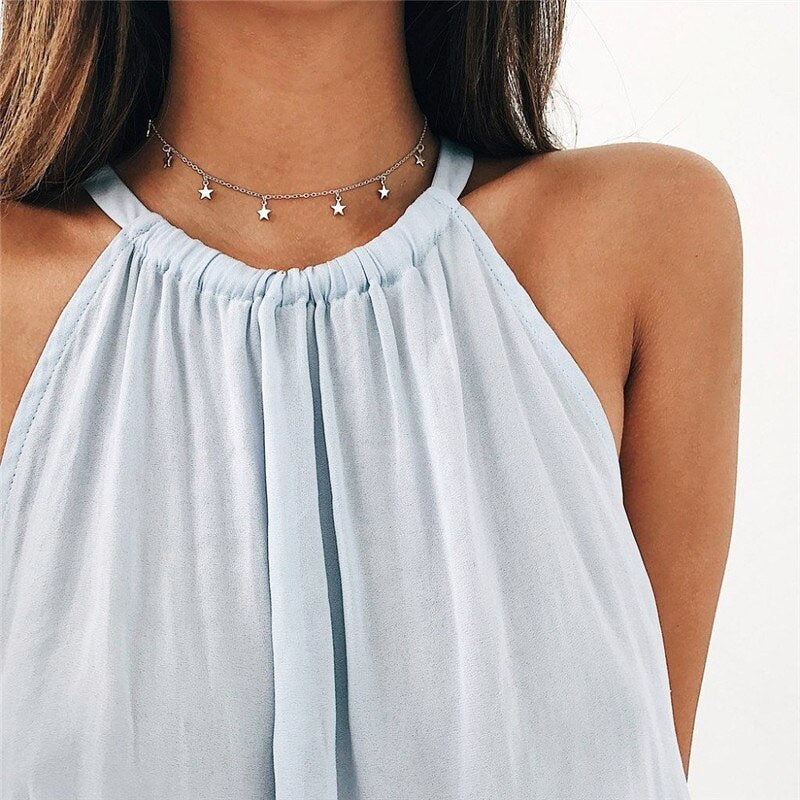 COLLAR CHOCKER ESTRELLAS