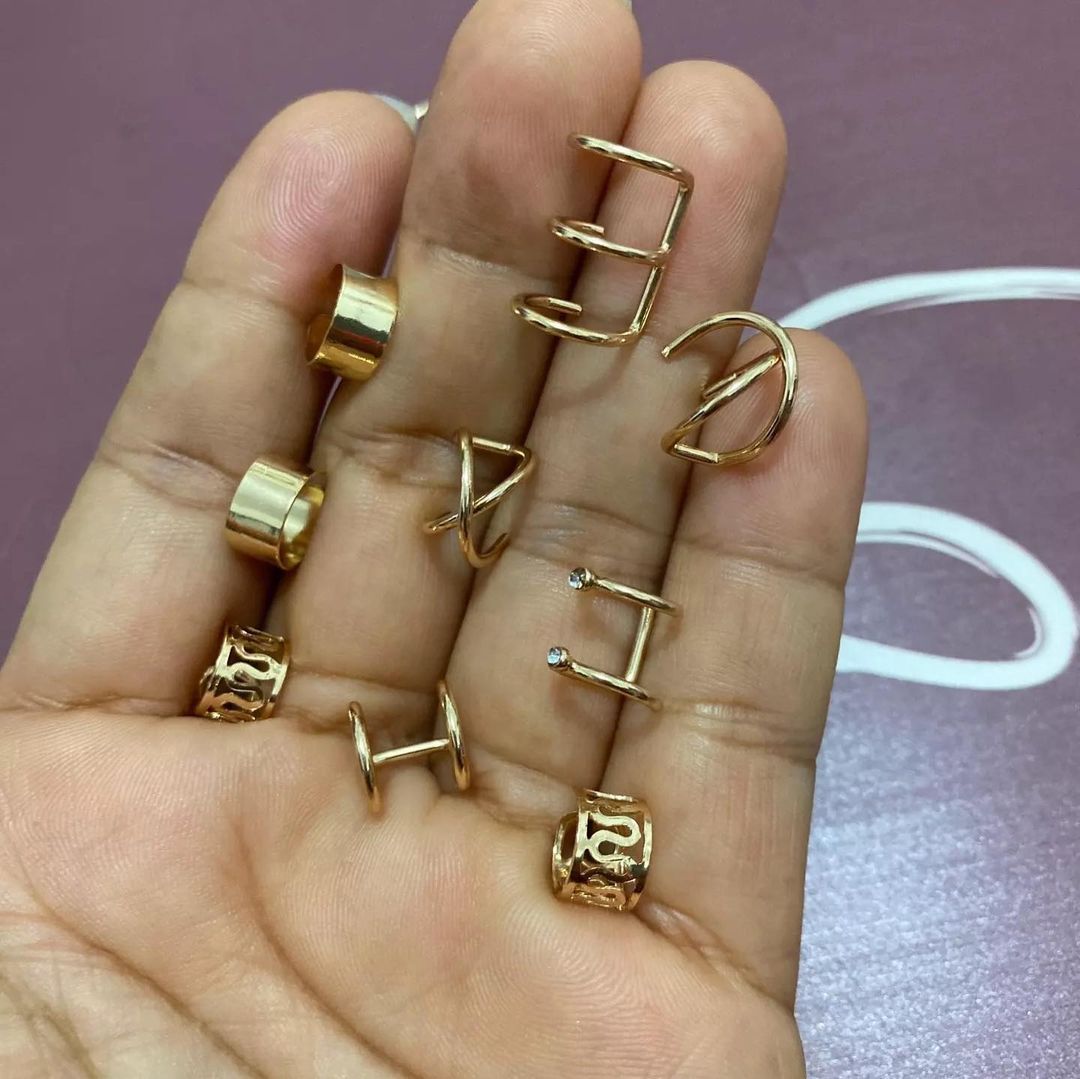SET PIERCINGS FAKE A PRESIÓN