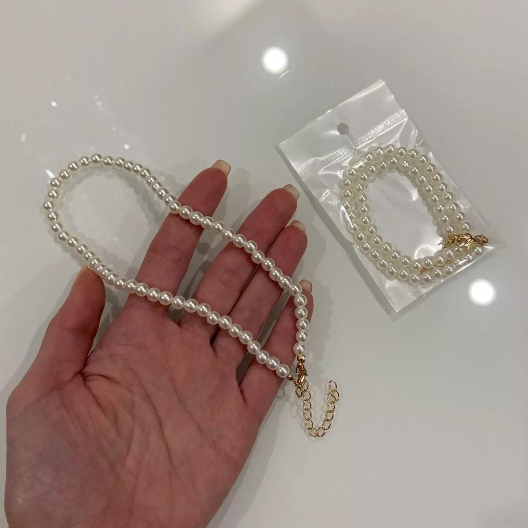 COLLAR CHOCKER DE PERLAS