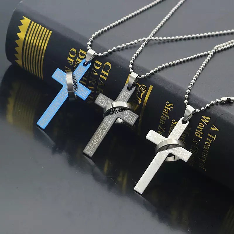 COLLAR CRUZ PADRE NUESTRO