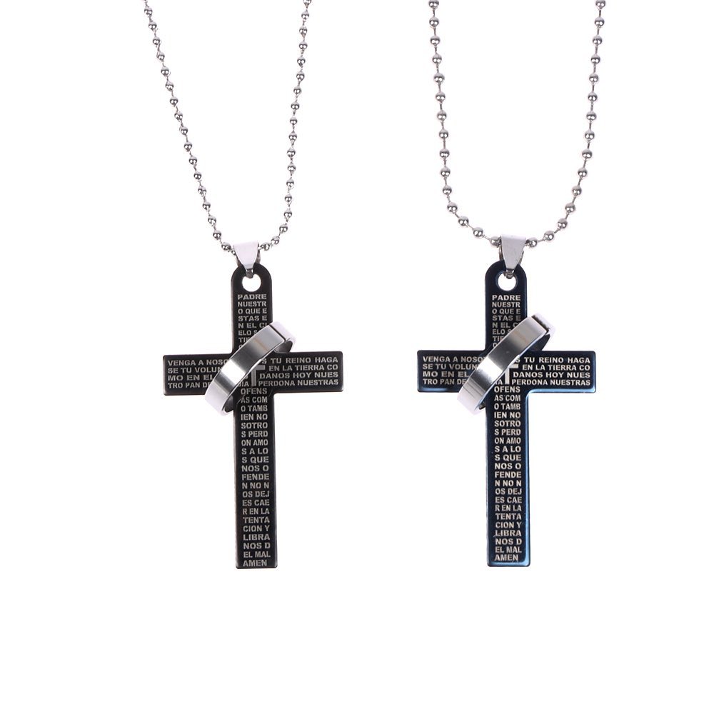 COLLAR CRUZ PADRE NUESTRO