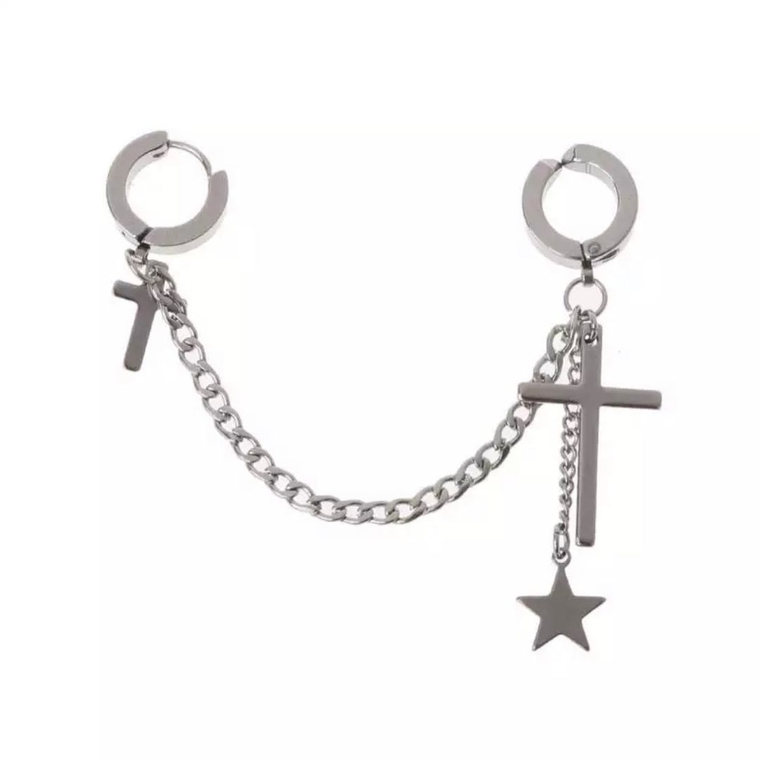 ARETES DE ARO PUNK