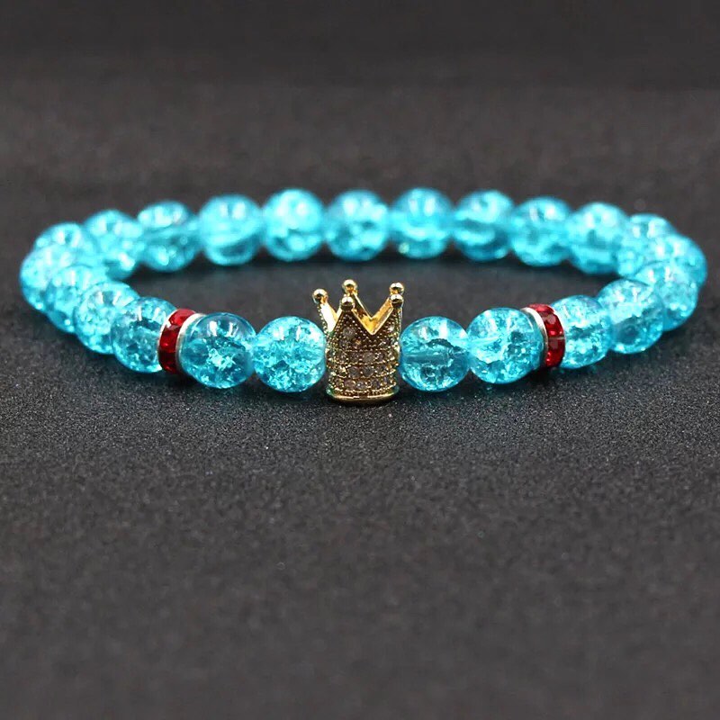 BRAZALETE CRISTAL AZUL