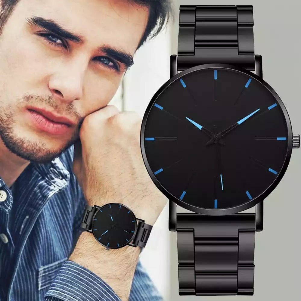 RELOJ ELEGANTE DE CUARZO ULTRAFINO