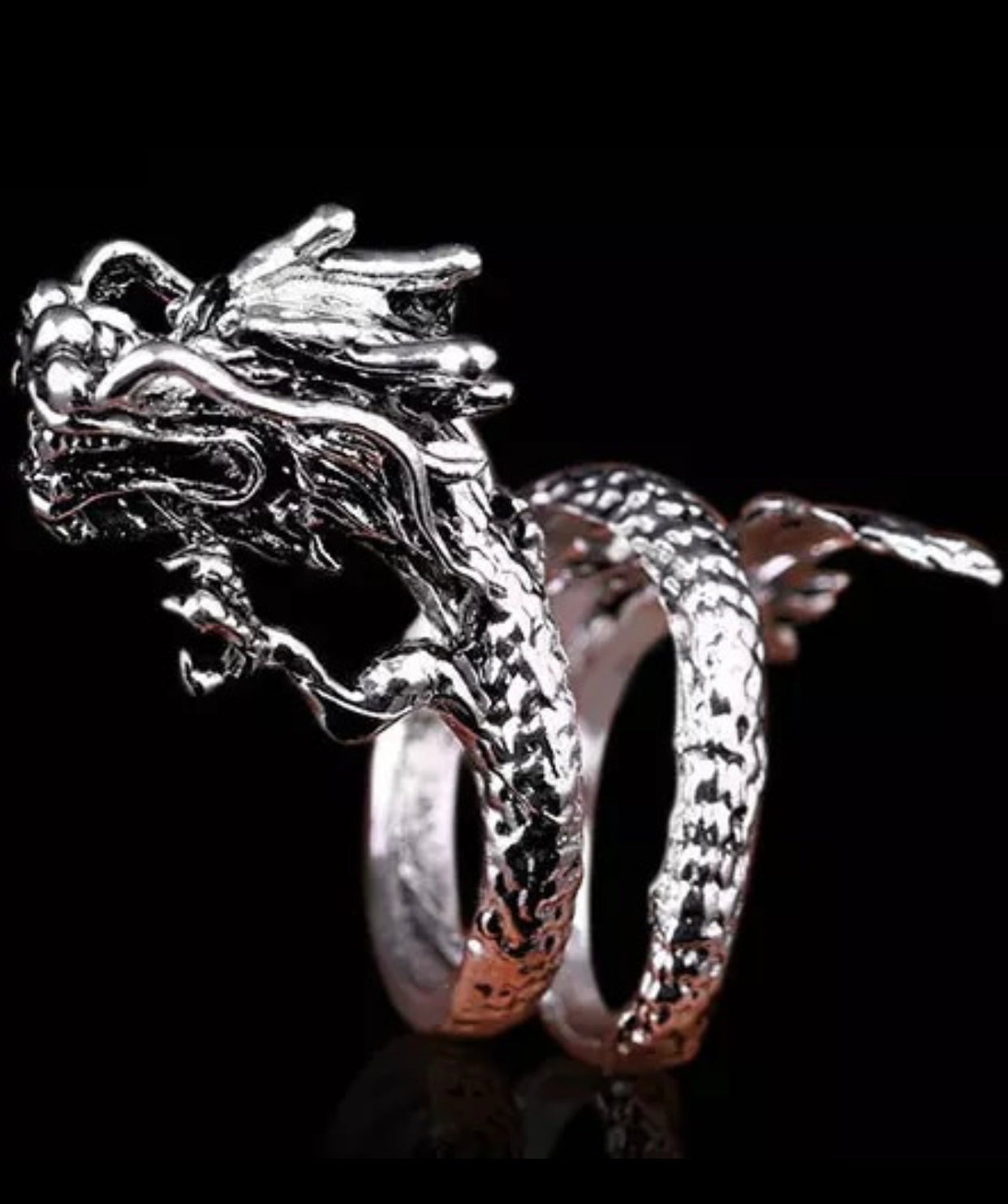 ANILLOS DRAGÓN PUNK VINTAGE