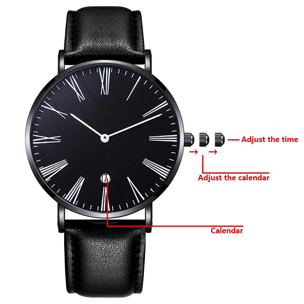 RELOJ ELEGANTE LEATHER