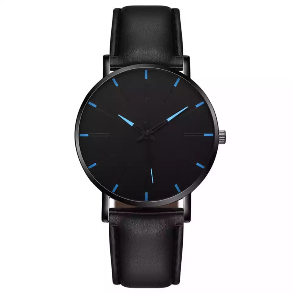 RELOJ ELEGANTE CUARZO LEATHER