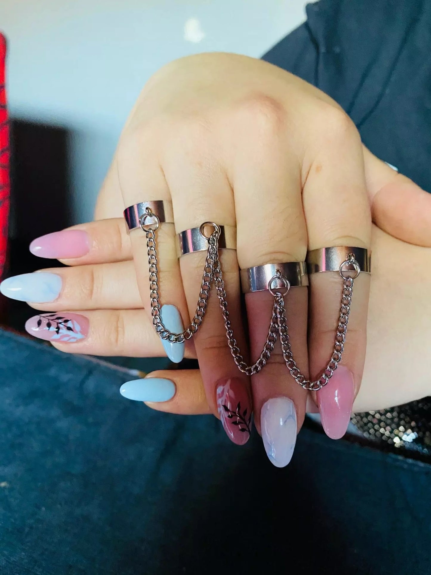 ANILLO MULTICAPA RETRO PUNK VINTAGE UNISEX