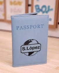 PORTA PASAPORTES PERSONALIZADOS SINTÉTICO