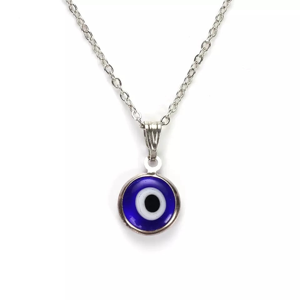 COLLAR MINIMALISTA OJO TURCO PLANO