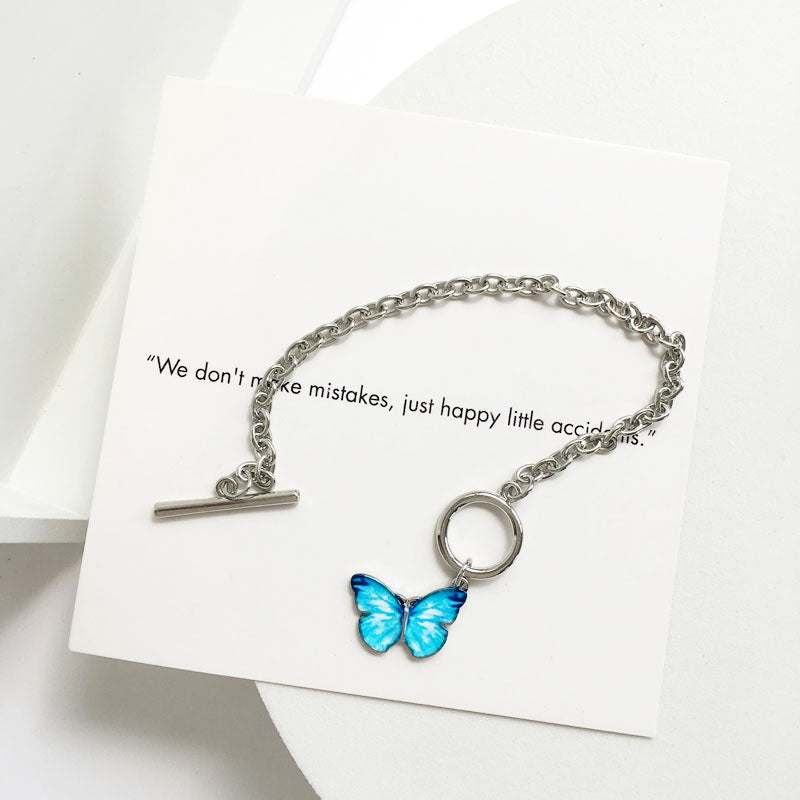 SET COLLAR + BRAZALETE MARIPOSA TUMBLR