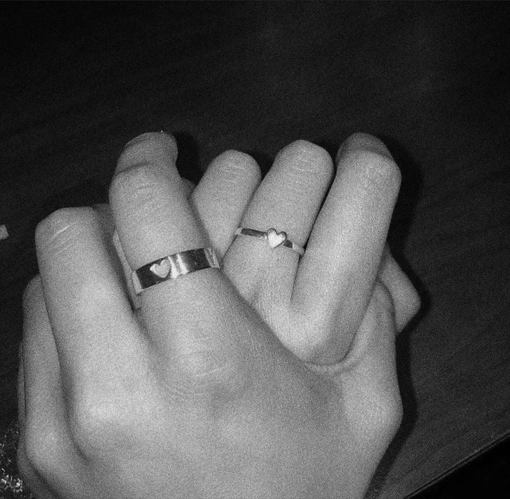ANILLOS MATCHING RINGS FINOS DISEÑO HUECO MINIMALISTAS AJUSTABLES