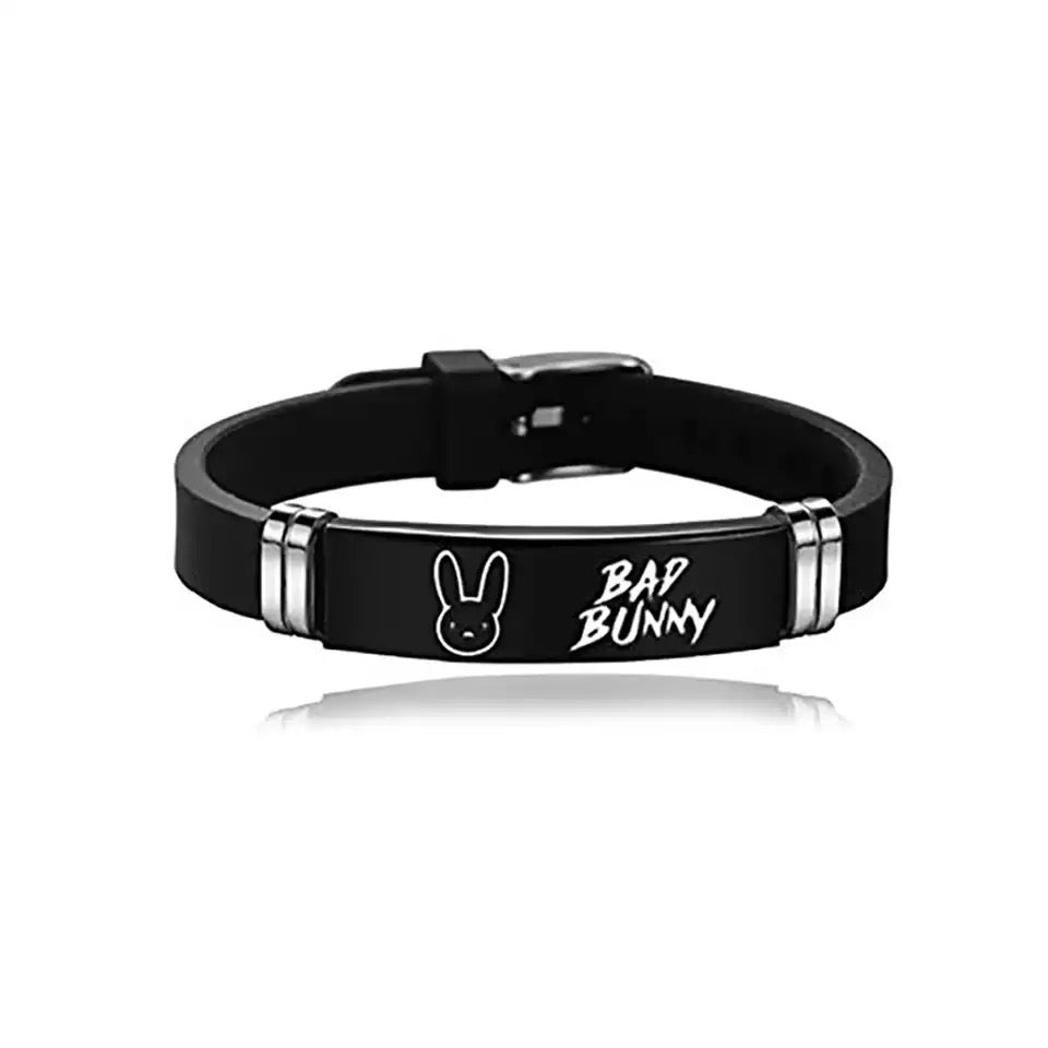 BRAZALETE RUBBER BAD BUNNY EL CONEJO MALO