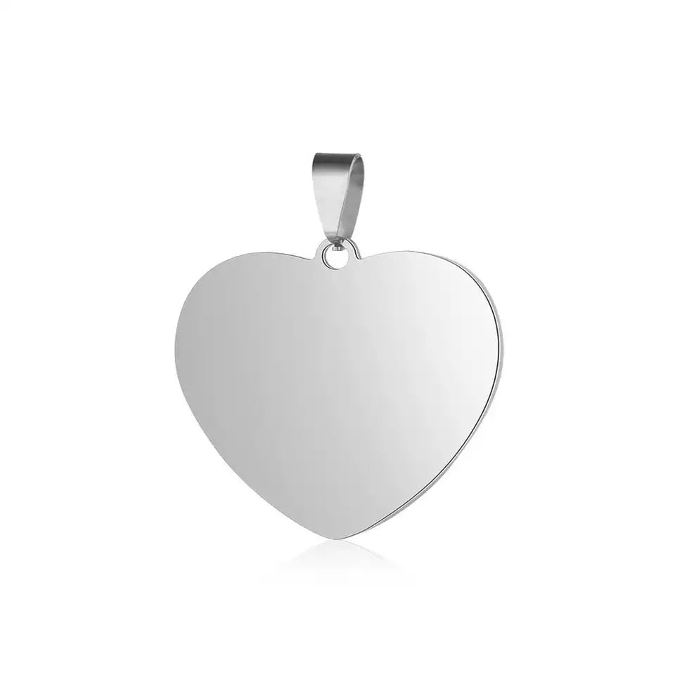COLLAR CORAZÓN UNISEX PERSONALIZADOS