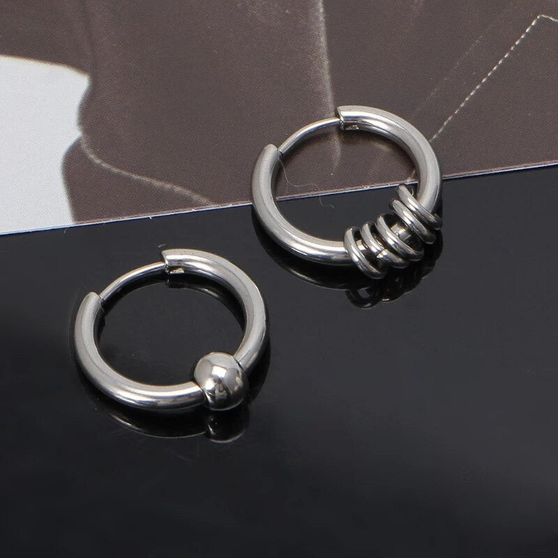 ARETES DE ARO PUNK