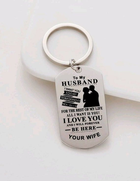 LLAVERO TO MY BOYFRIEND/HUSBAND CON MENSAJE DE AMOR