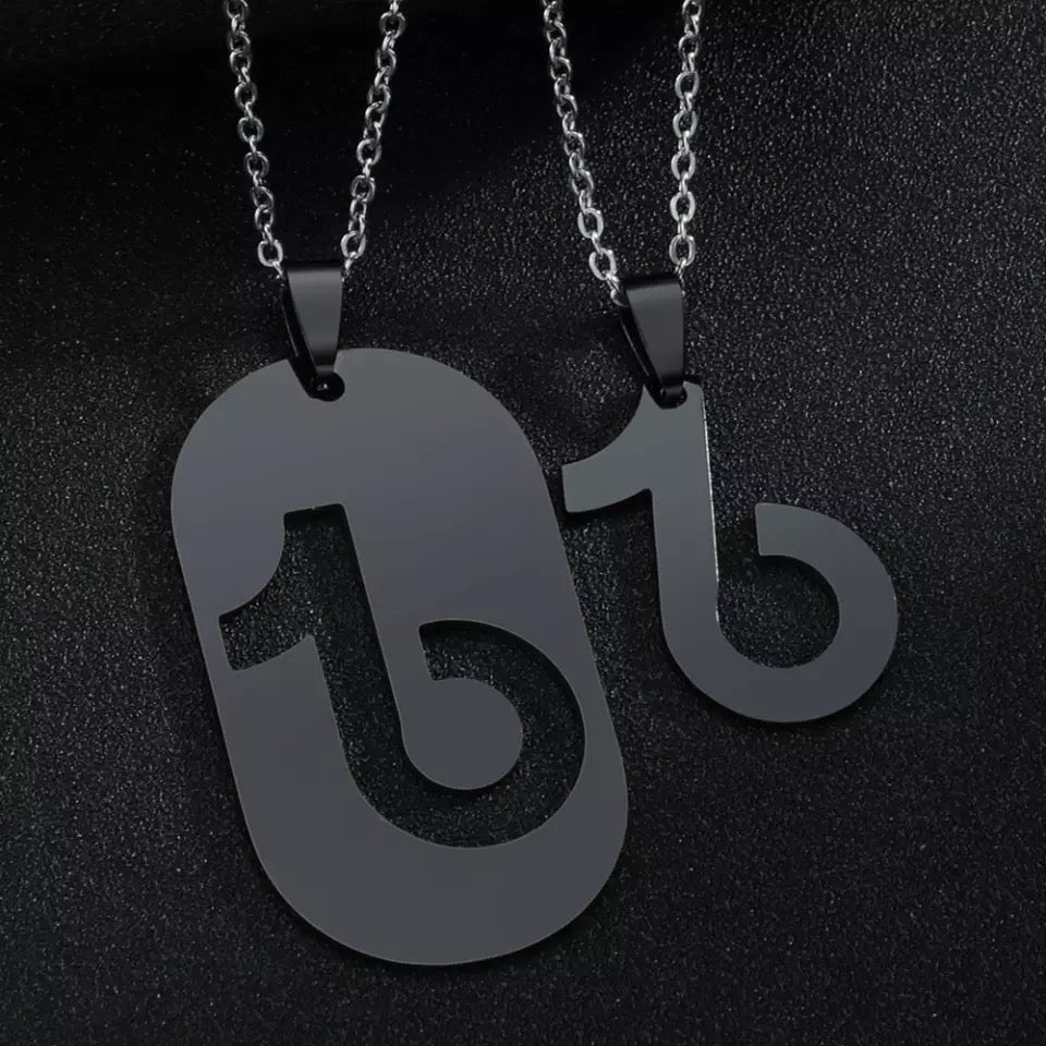 COLLARES TIK TOK PAREJAS MEJORES AMIGOS BFF