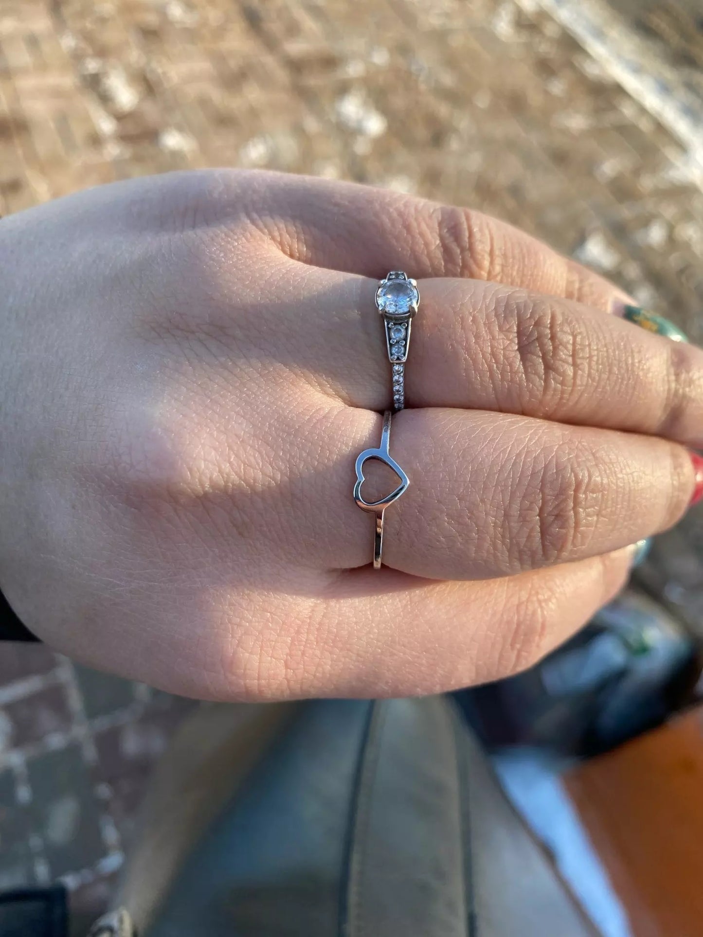 ANILLO LITTLE HEART MINIMALISTA ACERO INOXIDABLE