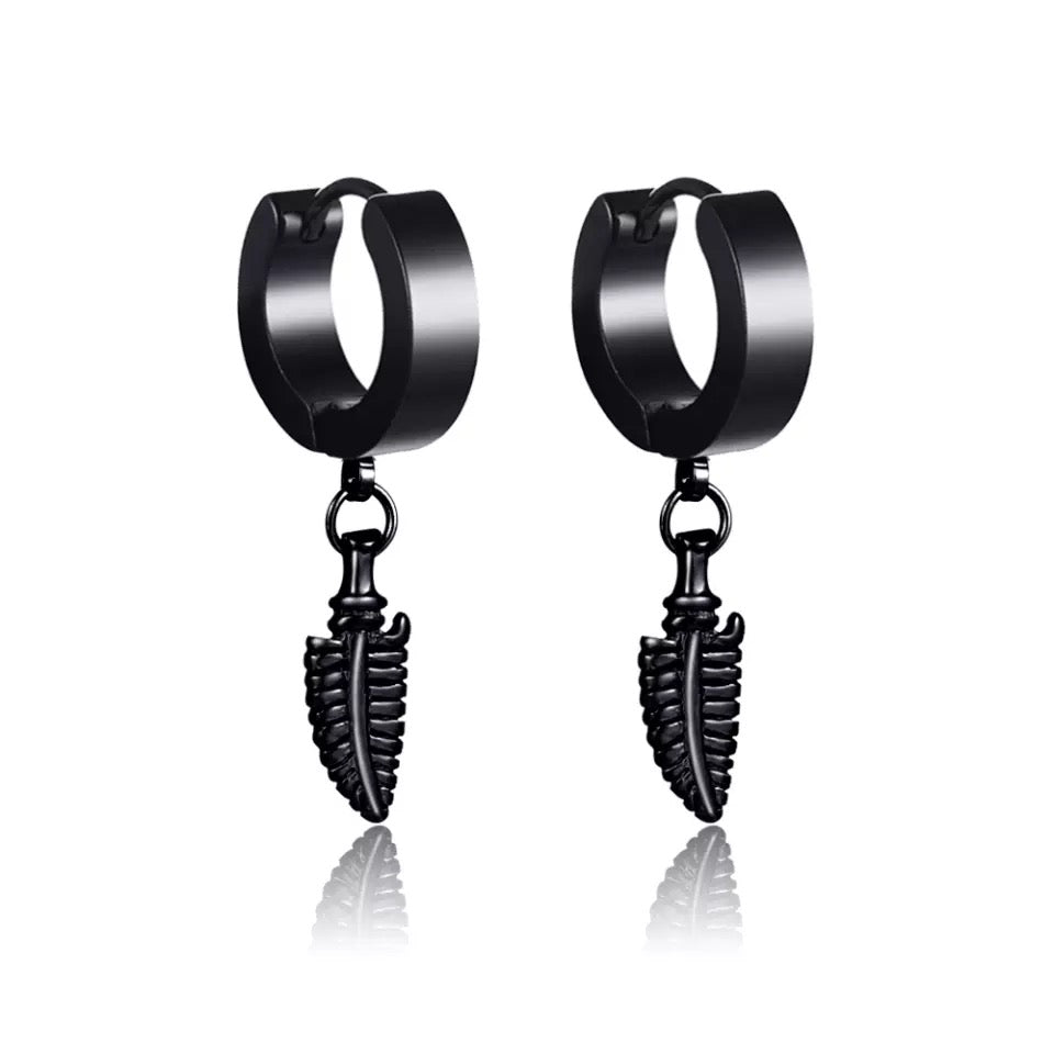 ARETES DE ARO PUNK