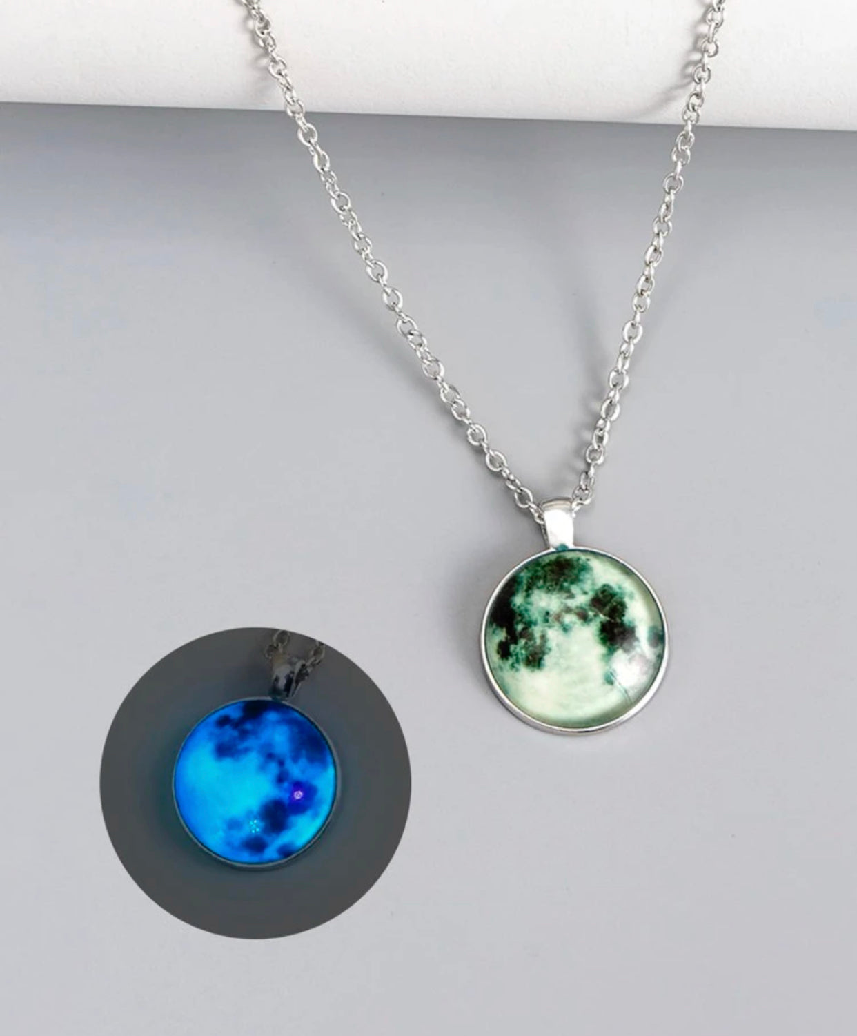 COLLAR LUNAR BRILLA EN LA OSCURIDAD GRANDES
