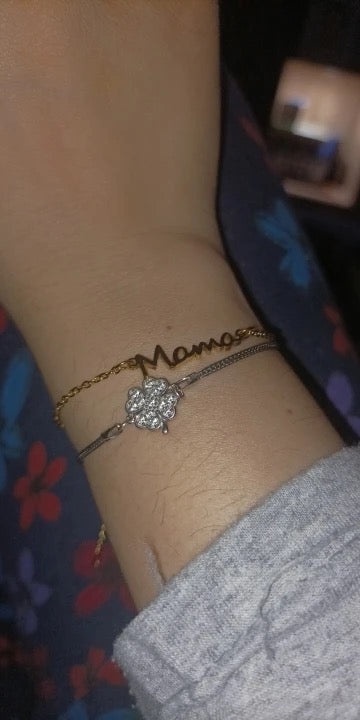 BRAZALETE MAMÁ MADRE MINIMALISTA