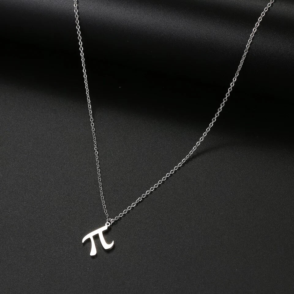 COLLAR SIGNO PHI π INGENIERÍA MATEMÁTICO MINIMALISTA