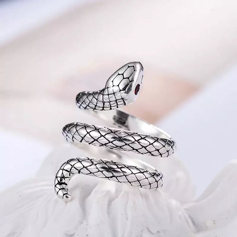ANILLOS SERPIENTES VINTAGE PUNK