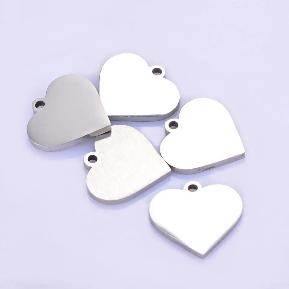 COLLAR CORAZÓN  PEQUEÑO MINIMALISTA PERSONALIZABLE