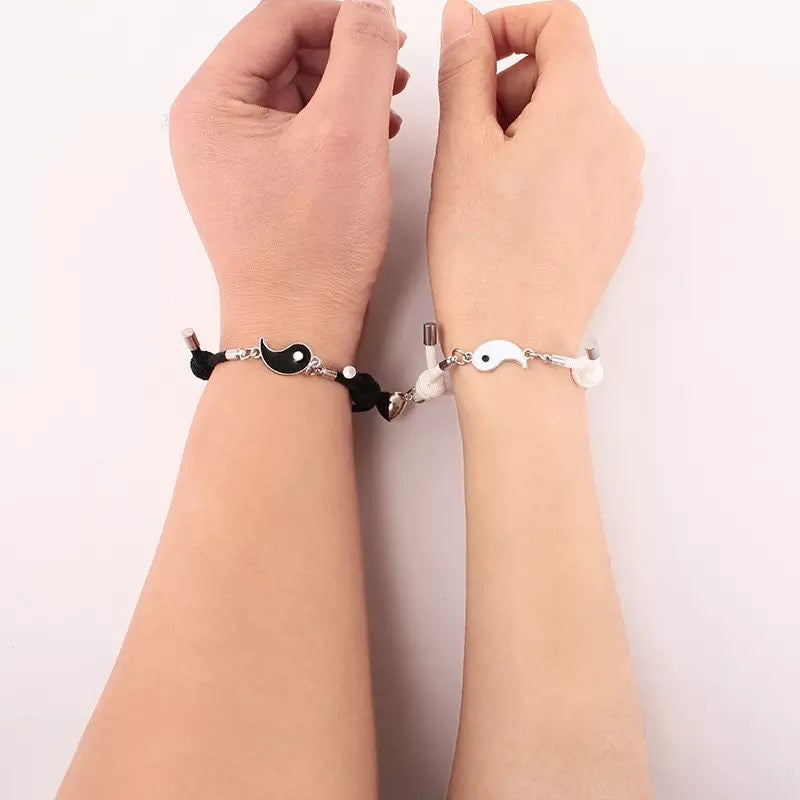 BRAZALETES MAGNÉTICOS YIN YANG IMANES