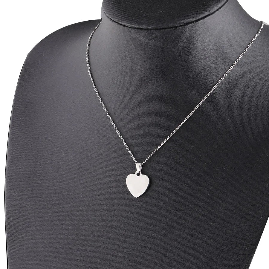 COLLAR CORAZÓN  PEQUEÑO MINIMALISTA PERSONALIZABLE