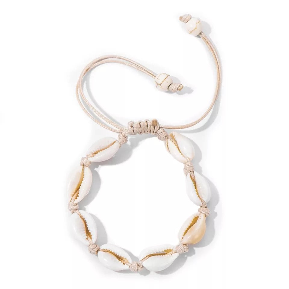 BRAZALETE / TOBILLERA CONCHAS DE MAR