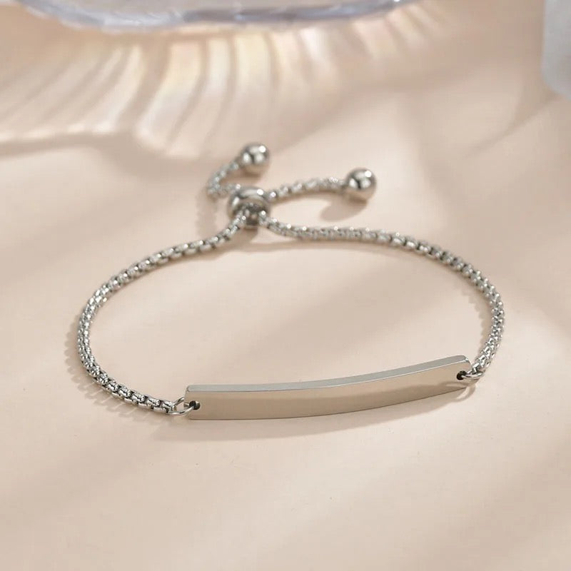 BRAZALETE BARRA PERSONALIZABLE MINIMALISTA