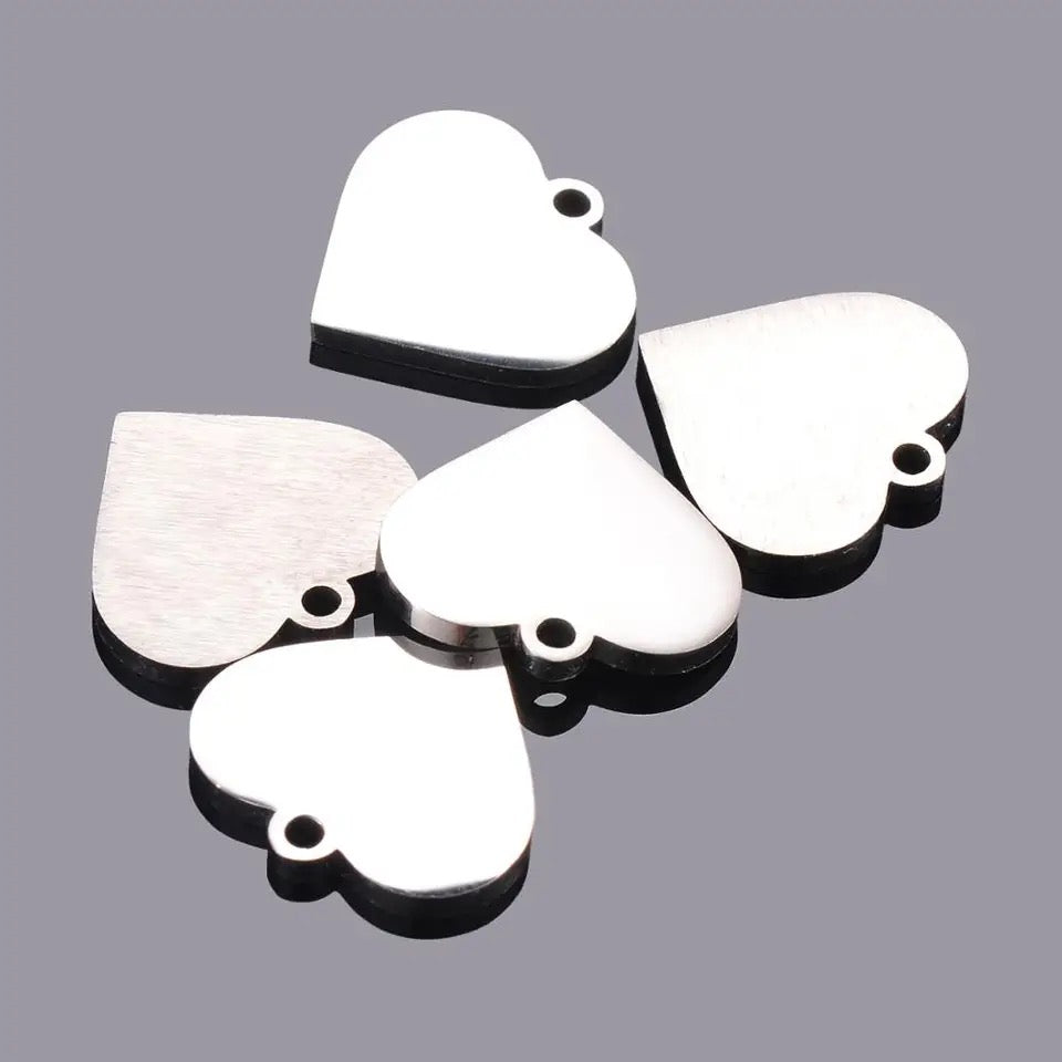 COLLAR CORAZÓN  PEQUEÑO MINIMALISTA PERSONALIZABLE