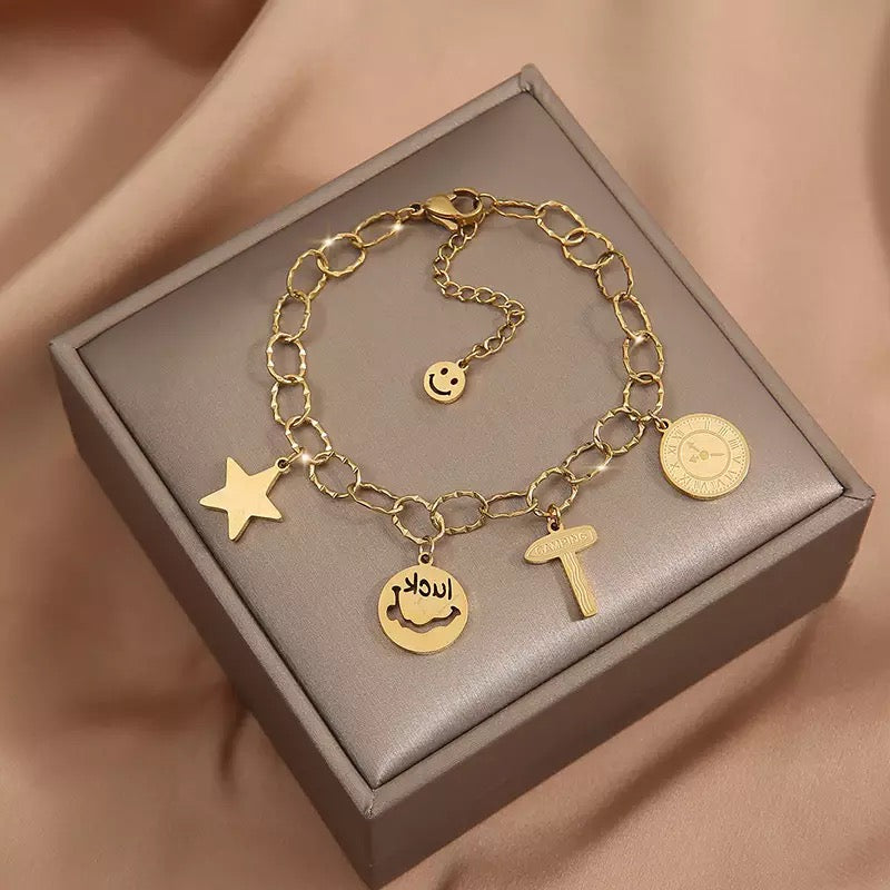BRAZALETE CARAS FELICES KAWAII