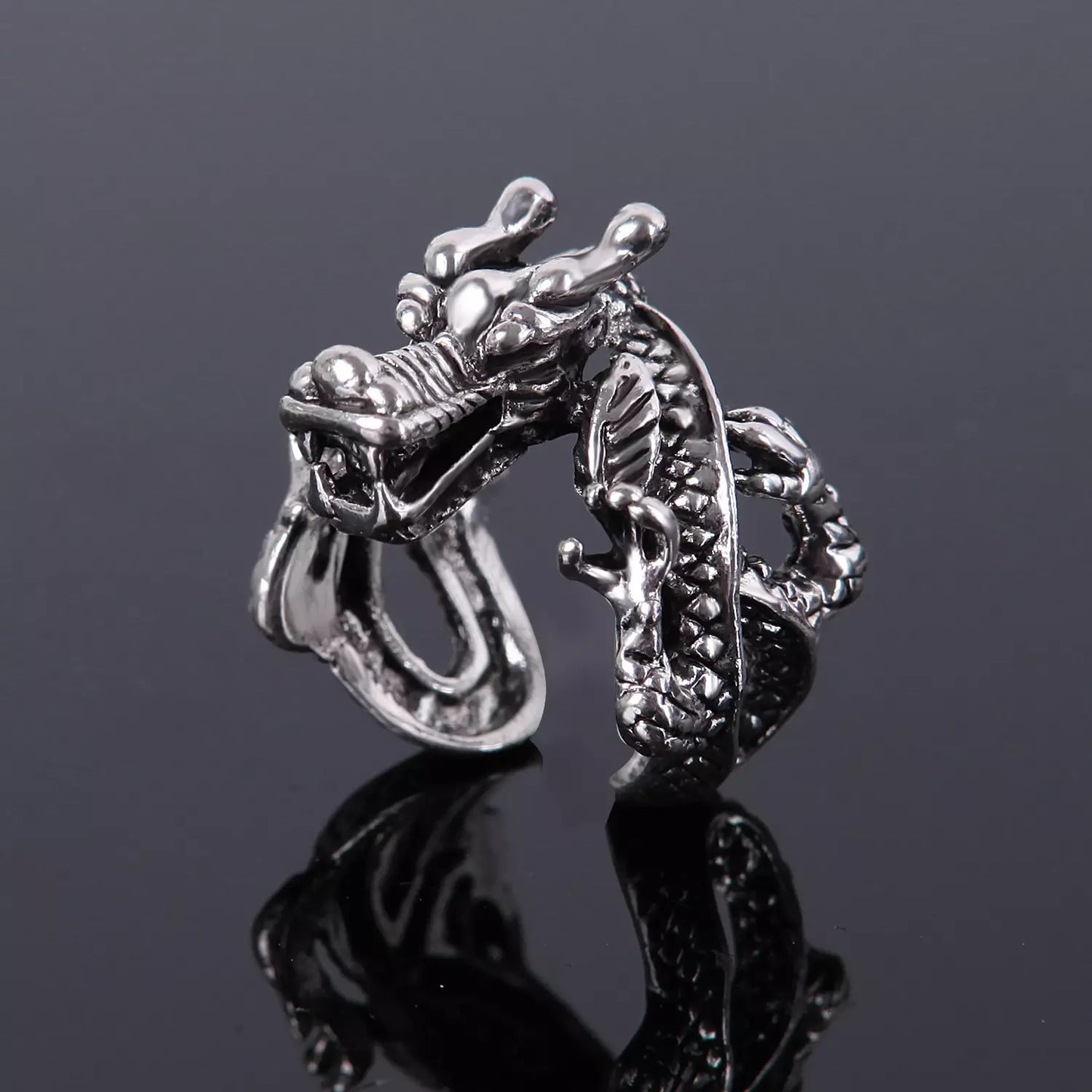 ANILLOS DRAGÓN PUNK VINTAGE