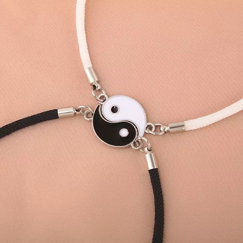 BRAZALETES MAGNÉTICOS YIN YANG IMANES