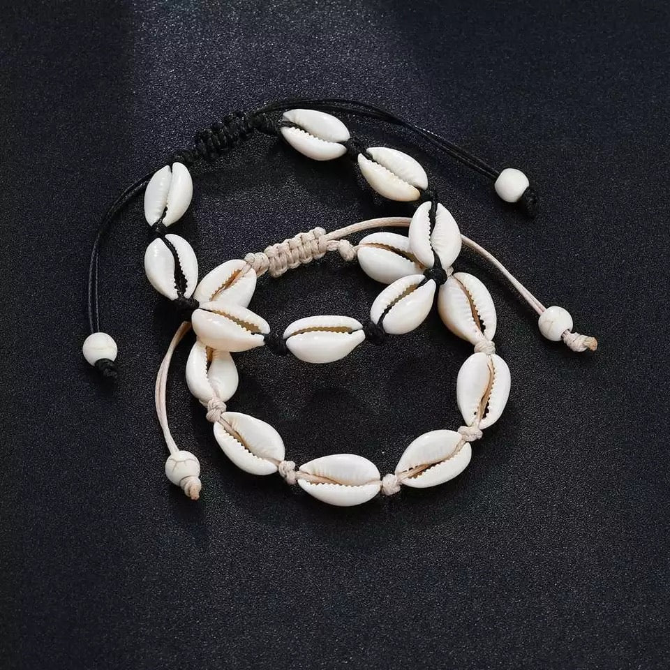 BRAZALETE / TOBILLERA CONCHAS DE MAR