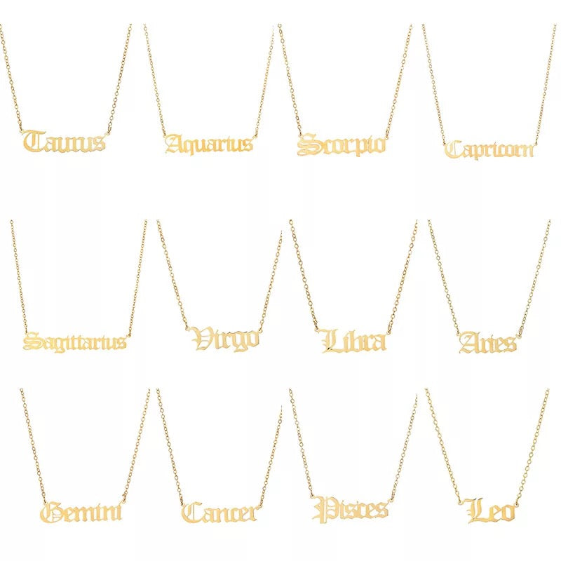 COLLAR SIGNO ZODIACAL