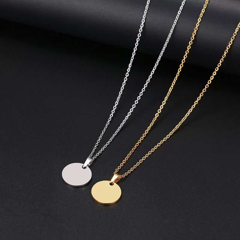 COLLAR REDONDO  MINIMALISTA