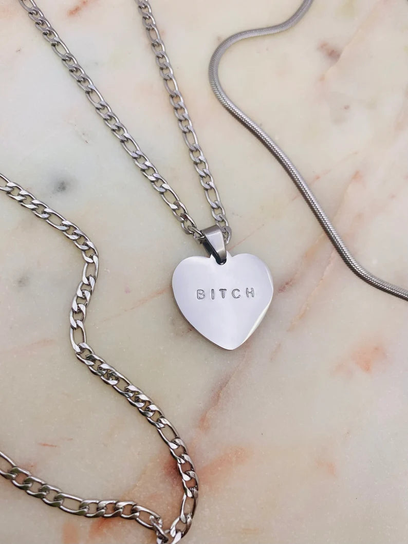 COLLAR CORAZÓN UNISEX PERSONALIZADOS