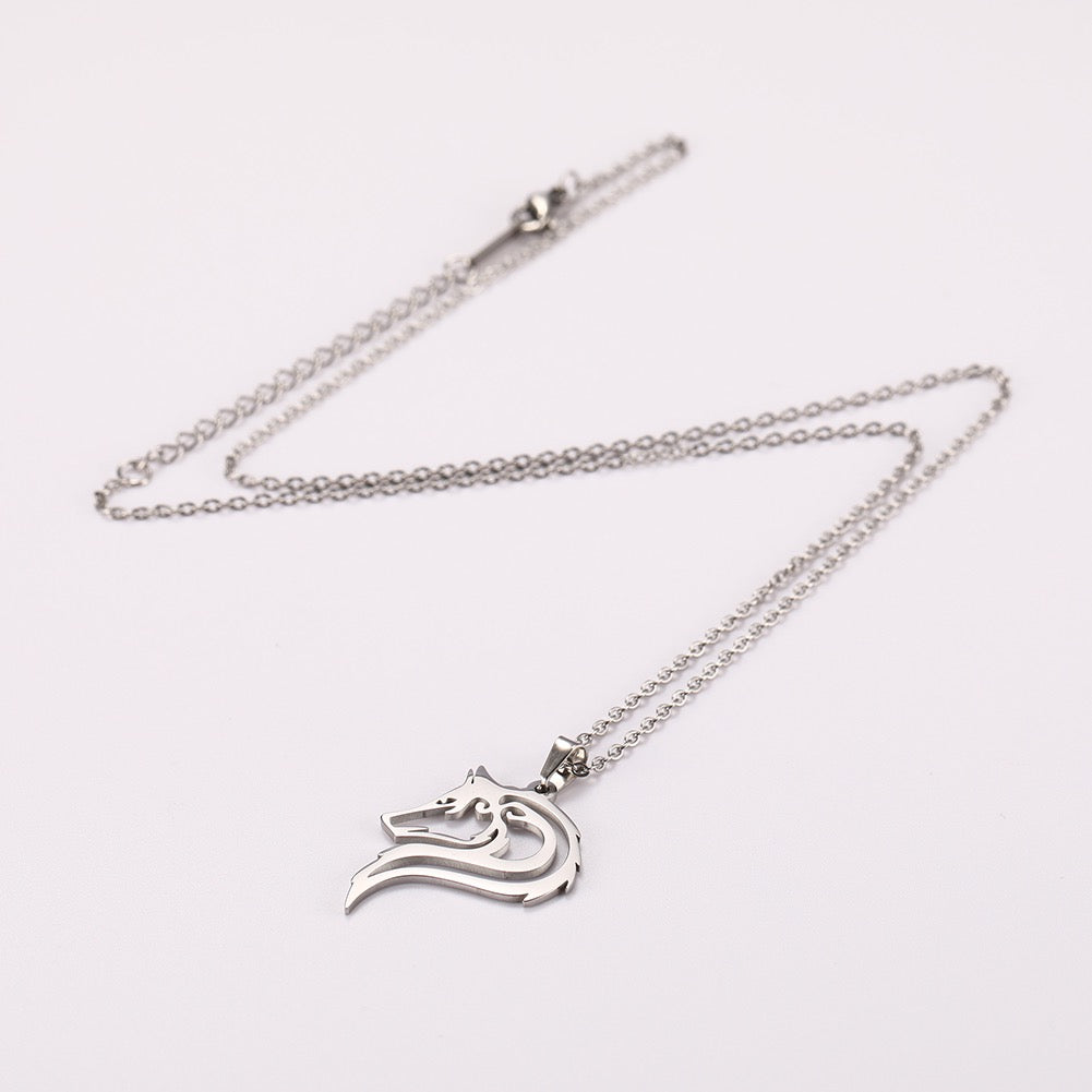 COLLAR DIJE DE LOBO   🐺