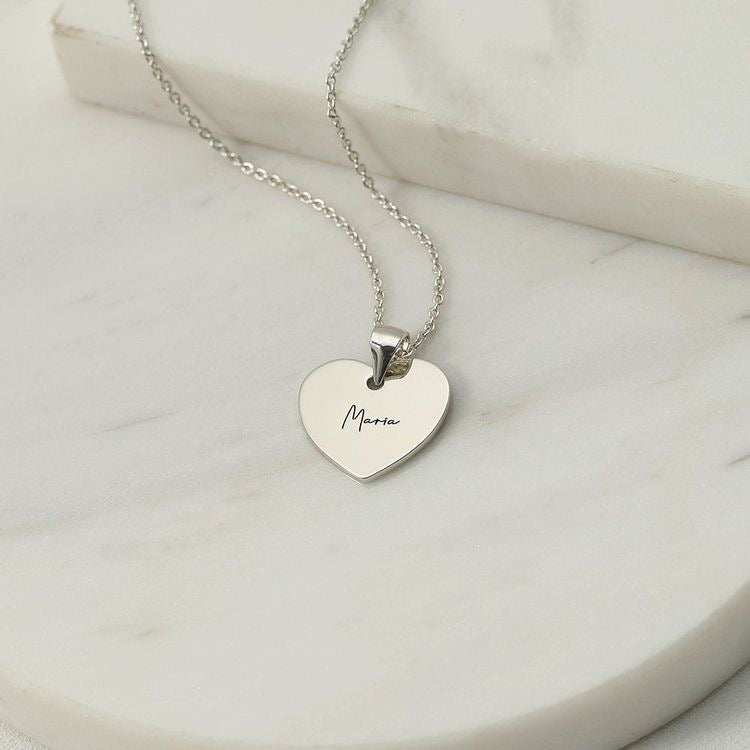 COLLAR CORAZÓN UNISEX PERSONALIZADOS