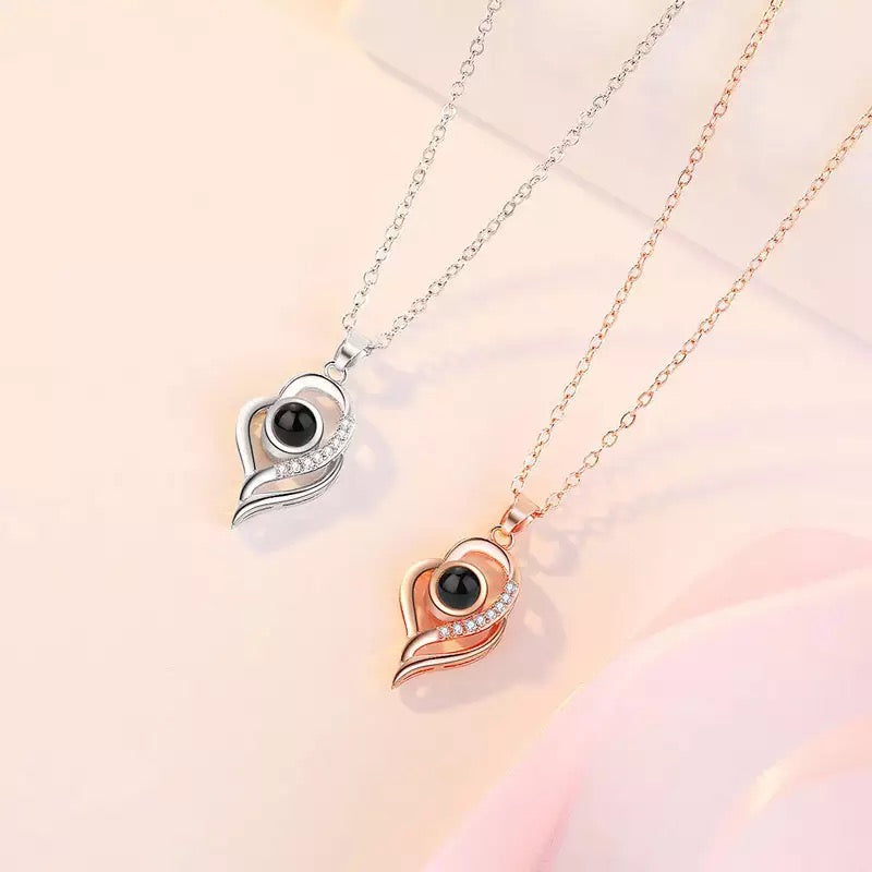 COLLAR TE AMO EN 100 IDIOMAS DIFERENTES