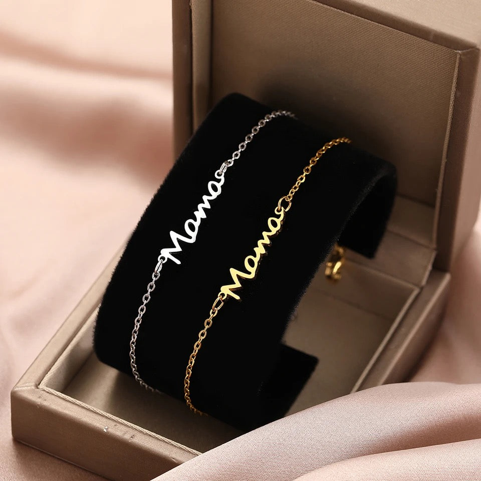 BRAZALETE MAMÁ MADRE MINIMALISTA