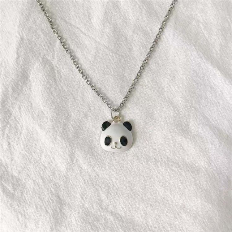 COLLAR PANDA KAWAII MINIMALISTA