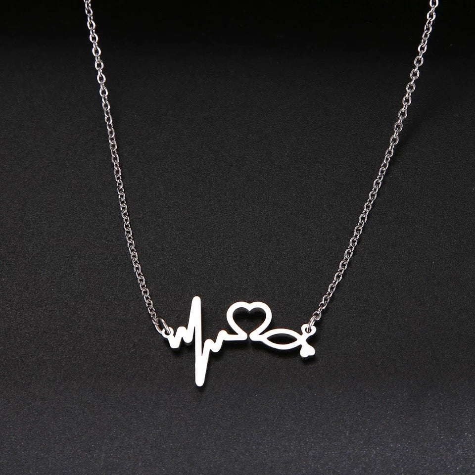 COLLAR ELECTROCARDIOGRAMA DIFERENTES MODELOS